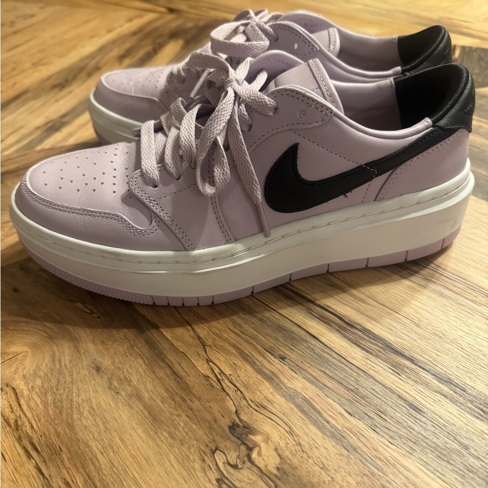 Nike Air Jordan Elevate Women's Iced Lavender and Black Sneakers